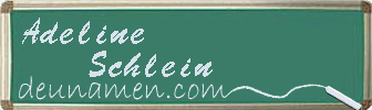 Adeline Schlein Visitenkarte